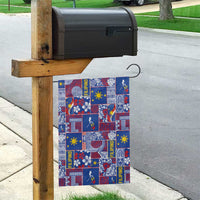 Filipino Maligayang Pasko Garden Flag Pacific Patchwork Xmas Vibes - Polynesian Pride