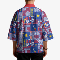 Filipino Maligayang Pasko Kimono Pacific Patchwork Xmas Vibes - Polynesian Pride