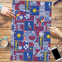 Filipino Maligayang Pasko Puzzle Pacific Patchwork Xmas Vibes - Polynesian Pride
