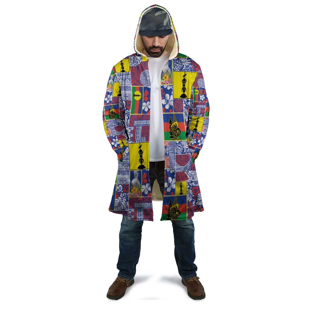 New Caledonia Joyeux Noel Cloak Pacific Patchwork Xmas Vibes - Polynesian Pride