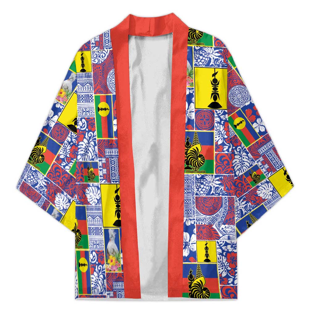 New Caledonia Joyeux Noel Kimono Pacific Patchwork Xmas Vibes - Polynesian Pride