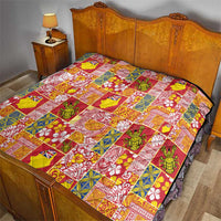 Niue Monuina e Kilisimasi Quilt Pacific Patchwork Xmas Vibes - Polynesian Pride