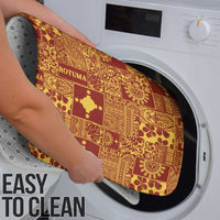 Rotuma Faiakse'ea 'e Kirisimasi Bathroom Set Pacific Patchwork Xmas Vibes - Polynesian Pride