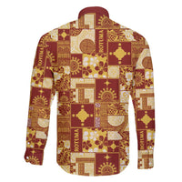 Rotuma Faiakse'ea 'e Kirisimasi Family Matching Tank Maxi Dress and Hawaiian Shirt Pacific Patchwork Xmas Vibes - Polynesian Pride