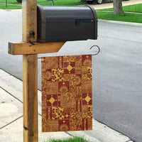 Rotuma Faiakse'ea 'e Kirisimasi Garden Flag Pacific Patchwork Xmas Vibes - Polynesian Pride