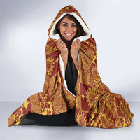 Rotuma Faiakse'ea 'e Kirisimasi Hooded Blanket Pacific Patchwork Xmas Vibes - Polynesian Pride