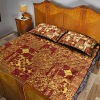 Rotuma Faiakse'ea 'e Kirisimasi Quilt Bed Set Pacific Patchwork Xmas Vibes - Polynesian Pride