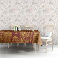 Rotuma Faiakse'ea 'e Kirisimasi Tablecloth Pacific Patchwork Xmas Vibes - Polynesian Pride