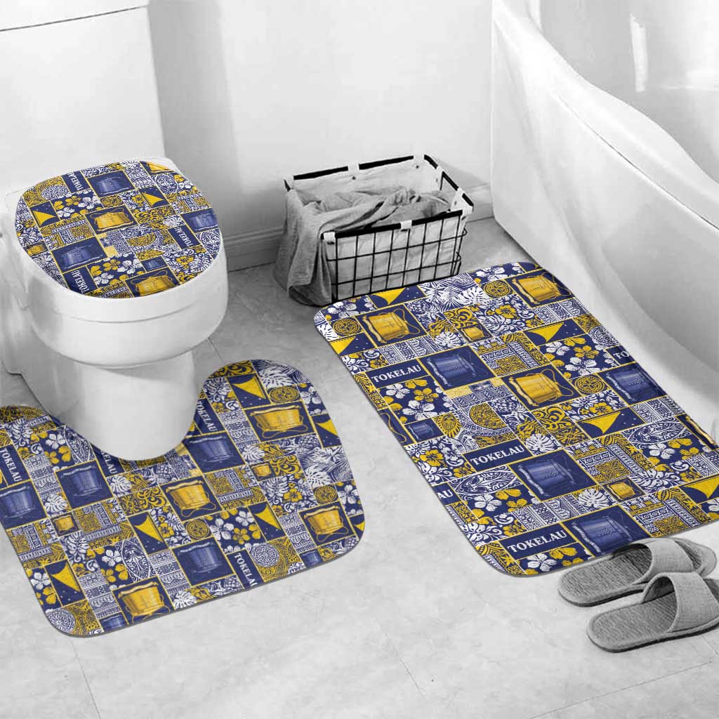 Tokelau Manuia te Kilihimahi Bathroom Set Pacific Patchwork Xmas Vibes - Polynesian Pride