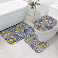 Tokelau Manuia te Kilihimahi Bathroom Set Pacific Patchwork Xmas Vibes - Polynesian Pride