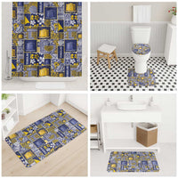 Tokelau Manuia te Kilihimahi Bathroom Set Pacific Patchwork Xmas Vibes - Polynesian Pride