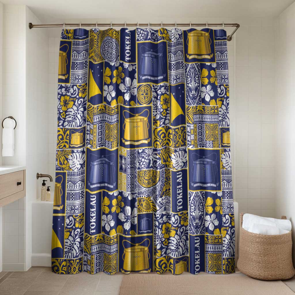 Tokelau Manuia te Kilihimahi Bathroom Set Pacific Patchwork Xmas Vibes - Polynesian Pride