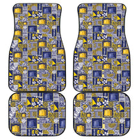 Tokelau Manuia te Kilihimahi Car Mats Pacific Patchwork Xmas Vibes - Polynesian Pride
