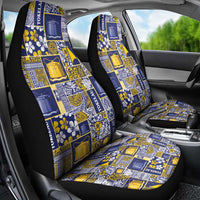 Tokelau Manuia te Kilihimahi Car Seat Cover Pacific Patchwork Xmas Vibes - Polynesian Pride