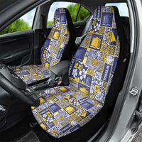 Tokelau Manuia te Kilihimahi Car Seat Cover Pacific Patchwork Xmas Vibes - Polynesian Pride