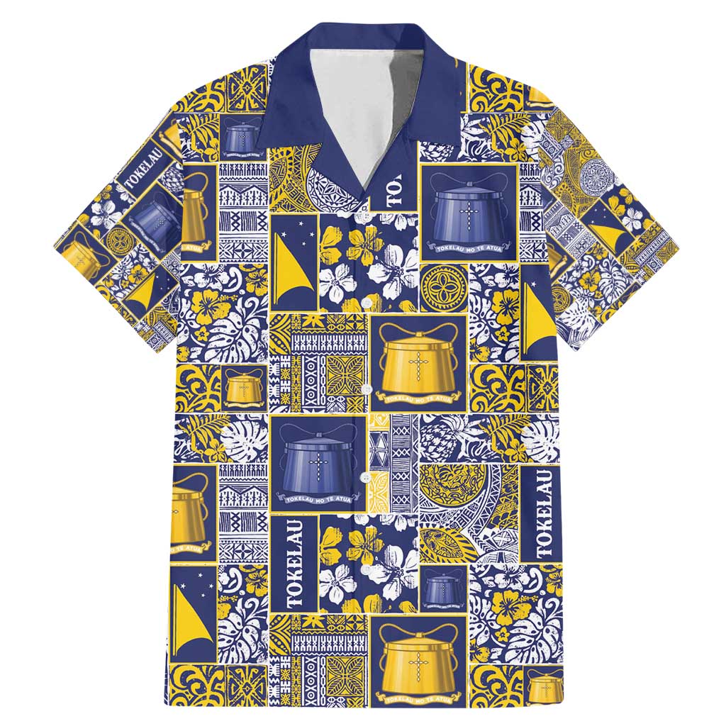 Tokelau Manuia te Kilihimahi Family Matching Mermaid Dress and Hawaiian Shirt Pacific Patchwork Xmas Vibes - Polynesian Pride