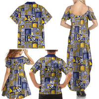 Tokelau Manuia te Kilihimahi Family Matching Summer Maxi Dress and Hawaiian Shirt Pacific Patchwork Xmas Vibes - Polynesian Pride