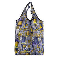 Tokelau Manuia te Kilihimahi Grocery Bag Pacific Patchwork Xmas Vibes - Polynesian Pride