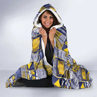 Tokelau Manuia te Kilihimahi Hooded Blanket Pacific Patchwork Xmas Vibes - Polynesian Pride
