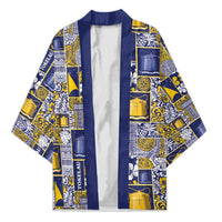 Tokelau Manuia te Kilihimahi Kimono Pacific Patchwork Xmas Vibes - Polynesian Pride