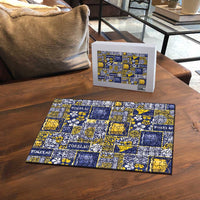 Tokelau Manuia te Kilihimahi Puzzle Pacific Patchwork Xmas Vibes - Polynesian Pride