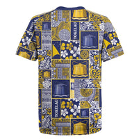 Tokelau Manuia te Kilihimahi Rugby Jersey Pacific Patchwork Xmas Vibes - Polynesian Pride