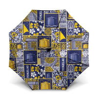 Tokelau Manuia te Kilihimahi Umbrella Pacific Patchwork Xmas Vibes - Polynesian Pride