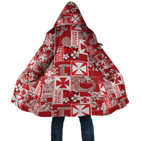 Wallis Et Futuna Kilisimasi Fiefia Cloak Pacific Patchwork Xmas Vibes - Polynesian Pride