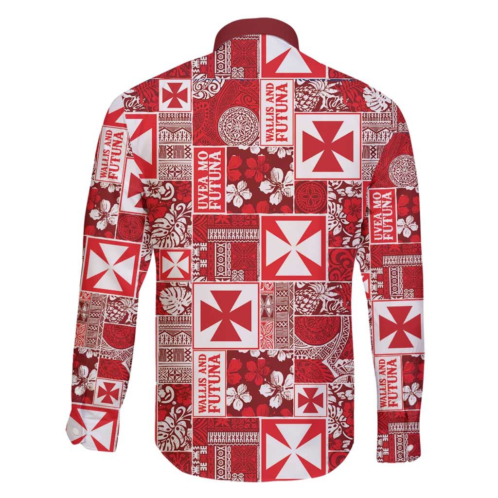 Wallis Et Futuna Kilisimasi Fiefia Family Matching Puletasi and Hawaiian Shirt Pacific Patchwork Xmas Vibes - Polynesian Pride