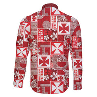 Wallis Et Futuna Kilisimasi Fiefia Family Matching Puletasi and Hawaiian Shirt Pacific Patchwork Xmas Vibes - Polynesian Pride