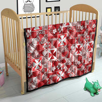 Wallis Et Futuna Kilisimasi Fiefia Quilt Pacific Patchwork Xmas Vibes - Polynesian Pride