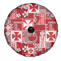 Wallis Et Futuna Kilisimasi Fiefia Spare Tire Cover Pacific Patchwork Xmas Vibes - Polynesian Pride