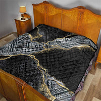 Polynesian Tribal Tattoo Quilt Dark Marble Pattern LT9 - Polynesian Pride