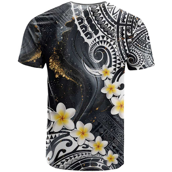 Polynesian Hawaiian Shirt Tribal Tattoo Black Screen Color LT9 main image 1