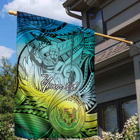 Personalised Aloha King Kamehameha Spirits Garden Flag Art Special