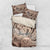 Personalised Aloha King Kamehameha Spirits Bedding Set Beige Special
