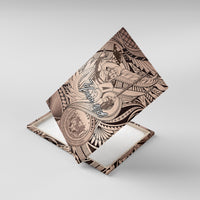 Personalised Aloha King Kamehameha Spirits Canvas Wall Art Beige Special