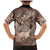 Personalised Aloha King Kamehameha Spirits Family Matching Mermaid Dress and Hawaiian Shirt Beige Special LT9 - Polynesian Pride