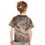Personalised Aloha King Kamehameha Spirits Kid T Shirt Beige Special LT9 - Polynesian Pride