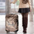 Personalised Aloha King Kamehameha Spirits Luggage Cover Beige Special