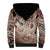 Personalised Aloha King Kamehameha Spirits Sherpa Hoodie Beige Special LT9 - Polynesian Pride