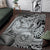 Personalised Aloha King Kamehameha Spirits Area Rug Grey Special