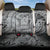 Personalised Aloha King Kamehameha Spirits Back Car Seat Cover Grey Special LT9