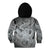Personalised Aloha King Kamehameha Spirits Kid Hoodie Grey Special LT9 - Polynesian Pride