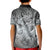 Personalised Aloha King Kamehameha Spirits Kid Polo Shirt Grey Special LT9 - Polynesian Pride