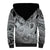 Personalised Aloha King Kamehameha Spirits Sherpa Hoodie Grey Special LT9 - Polynesian Pride