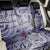 Personalised Aloha King Kamehameha Spirits Back Car Seat Cover Violet Special LT9