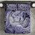 Personalised Aloha King Kamehameha Spirits Bedding Set Violet Special