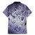 Personalised Aloha King Kamehameha Spirits Family Matching Mermaid Dress and Hawaiian Shirt Violet Special LT9 - Polynesian Pride