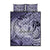 Personalised Aloha King Kamehameha Spirits Quilt Bed Set Violet Special